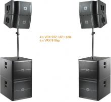 VRX set 2 6400W Powered